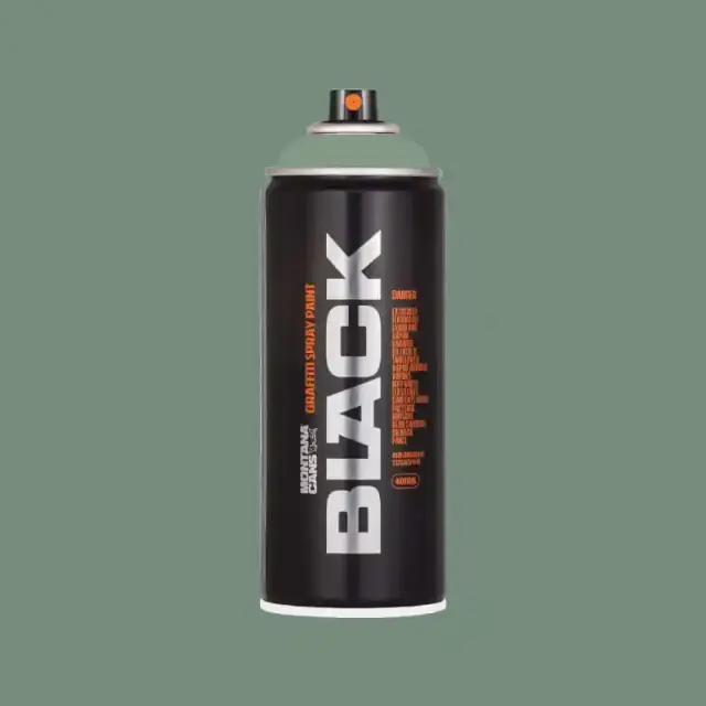 Montana Black Spray Paint 400ml BLK-6520 Mist