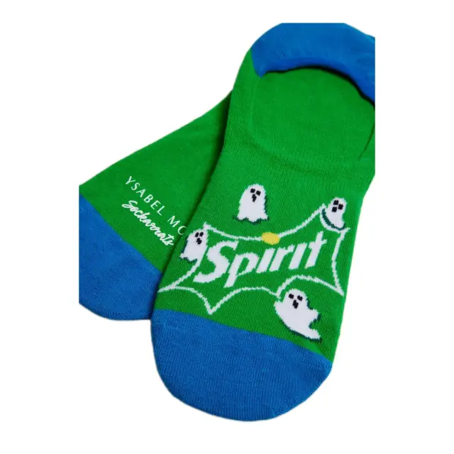 Ysabel Mora Ανδρικές Κάλτσες Σουμπά Sockarats Spirit, Χρώμα Πράσινο - ONESIZE 2