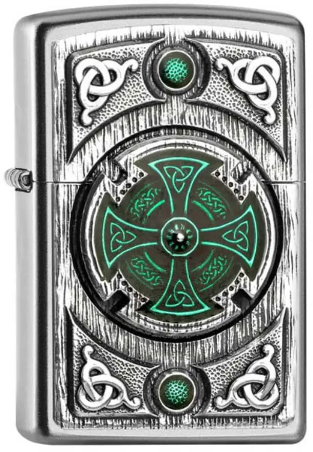 ZIPPO Αναπτήρας - Celtic Green Cross (2005167)
