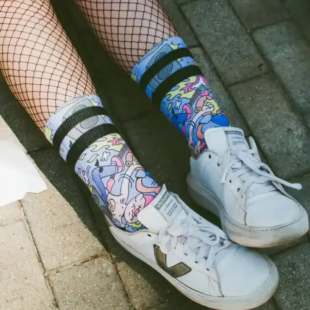AMERICAN SOCKS Signature Mid High Pogo 3