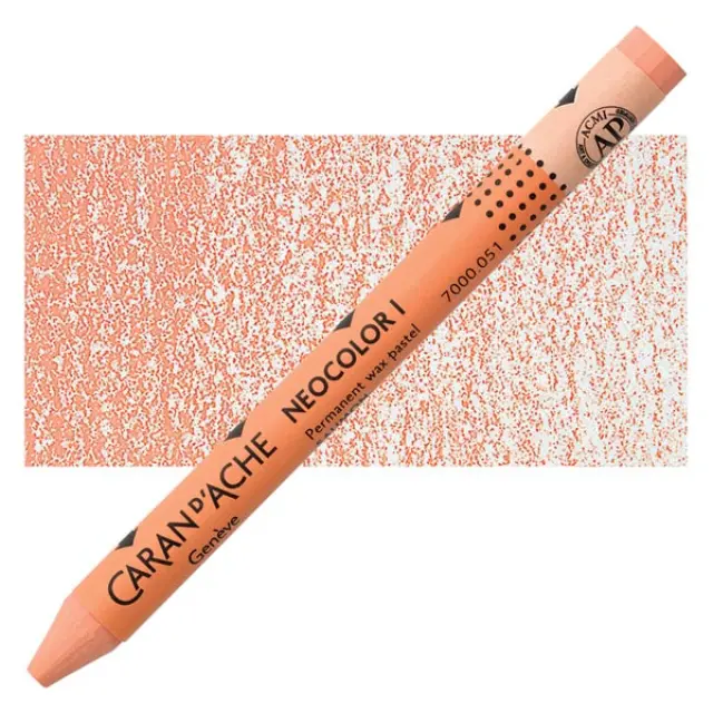 Caran d'Ache Neocolor I Παστέλ Κεριού - 7000/051 - Salmon