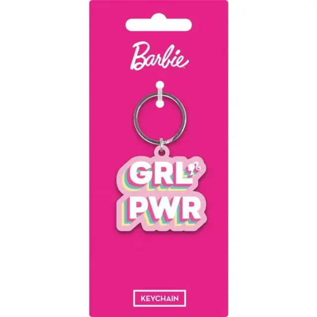 Μπρελόκ Barbie Keyring (GRL POWER) 6 cm -RK39477C