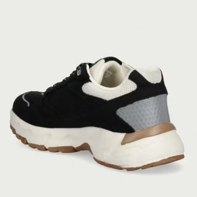 Εφηβικά Sneakers Calvin Klein Low Cut Lace Up V3X9-83485-1960999 Μαύρα Μαύρο - 35 3