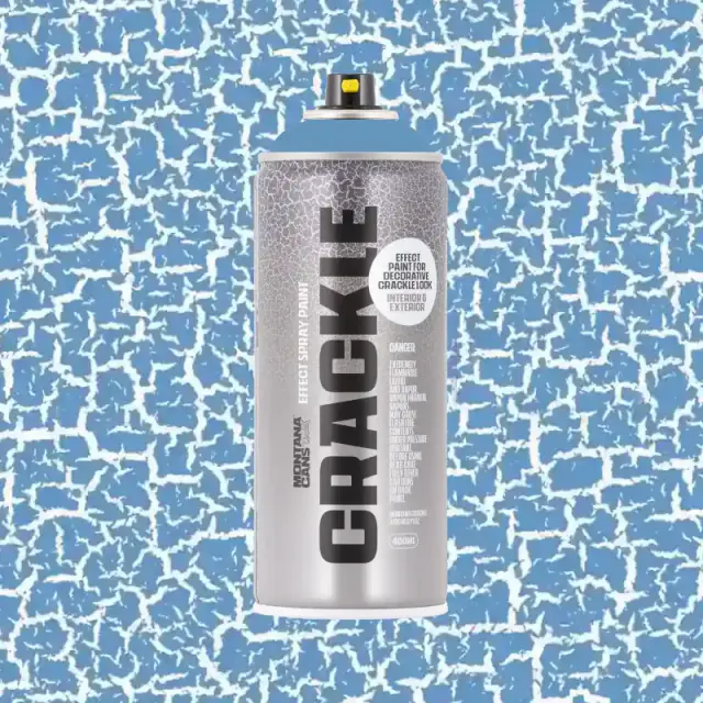 Montana Crackle Effect Spray Paint 400ml EC5220-Blue Denim