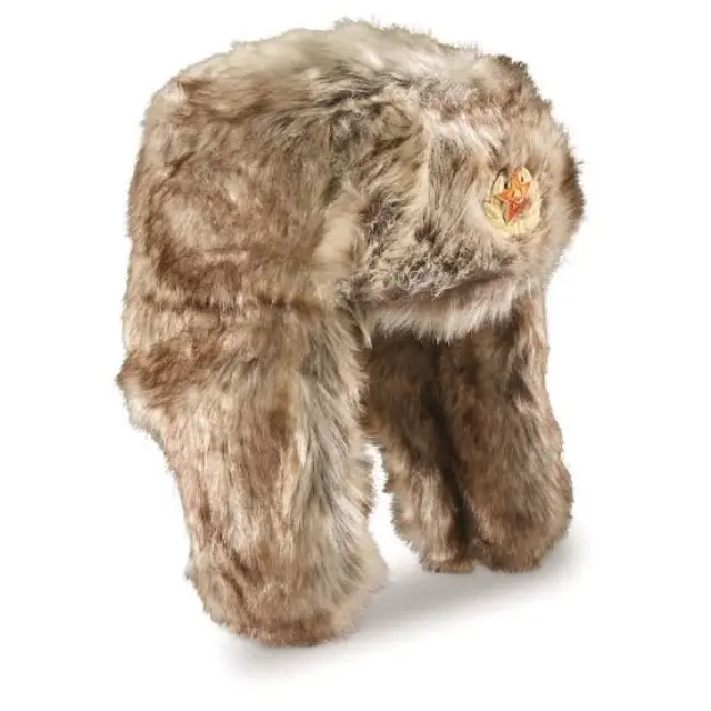 Mil-Tec Russian Brown ‘SHAPKA’ Winter Cap-Καπέλο Ρωσικού Τύπου - 82-Tan Brown-Καφέ ανοιχτό