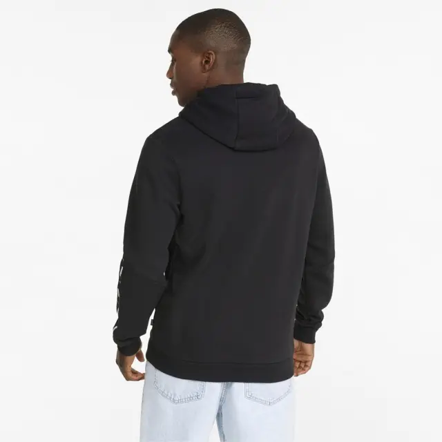 Puma Ess Tape Hoodie Fleece (849040-01) - Μαύρο 2