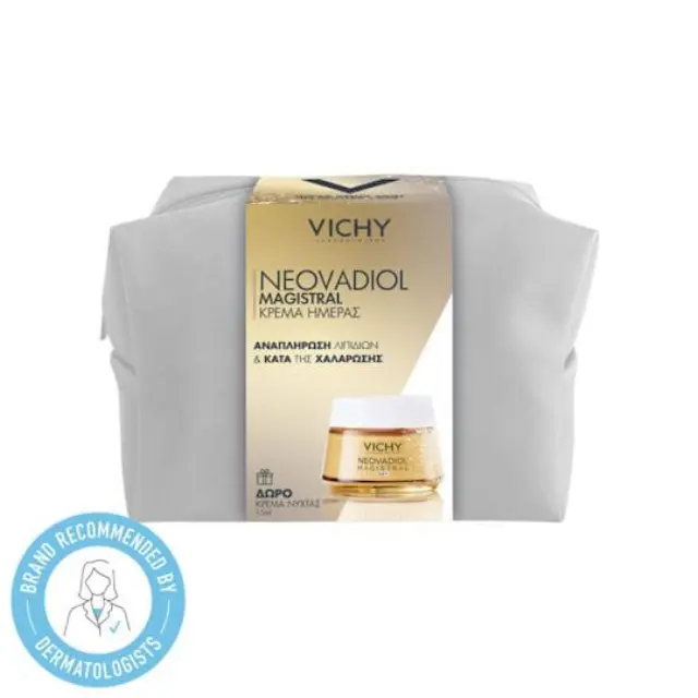 Vichy Neovadiol Magistral Κρέμα Ημέρας για Αναπλήρωση Λιπιδίων & Σύσφιξη 50 ml + Δώρο Κρέμα Νύχτας 15 ml
