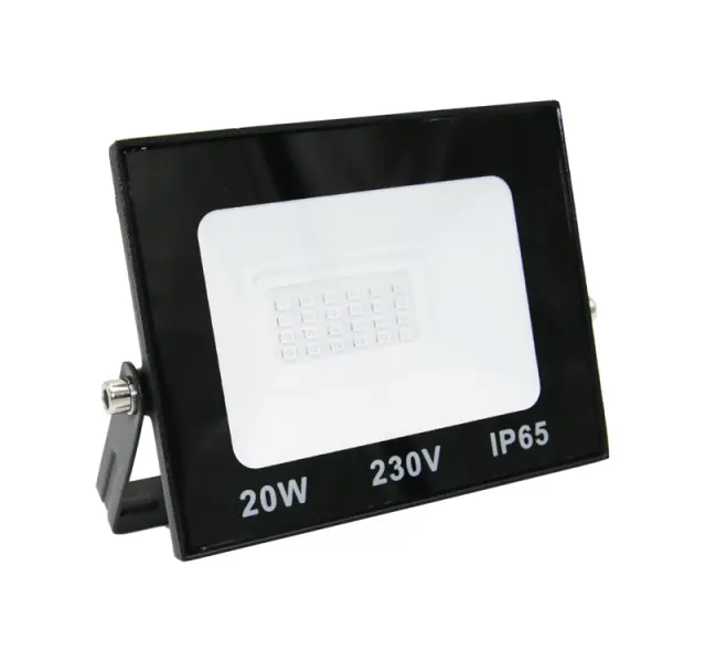 ΠΡΟΒΟΛΕΑΣ LED-SMD 20W 230V ΜΠΛΕ IP65 ΜΑΥΡΟΣ