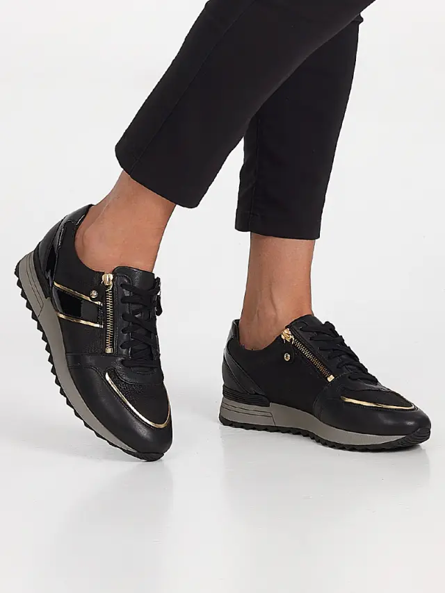 Mephisto Sneakers Γυναικείο δέρμα Μαύρο MEP/TOSCANA BLACK - 36 2