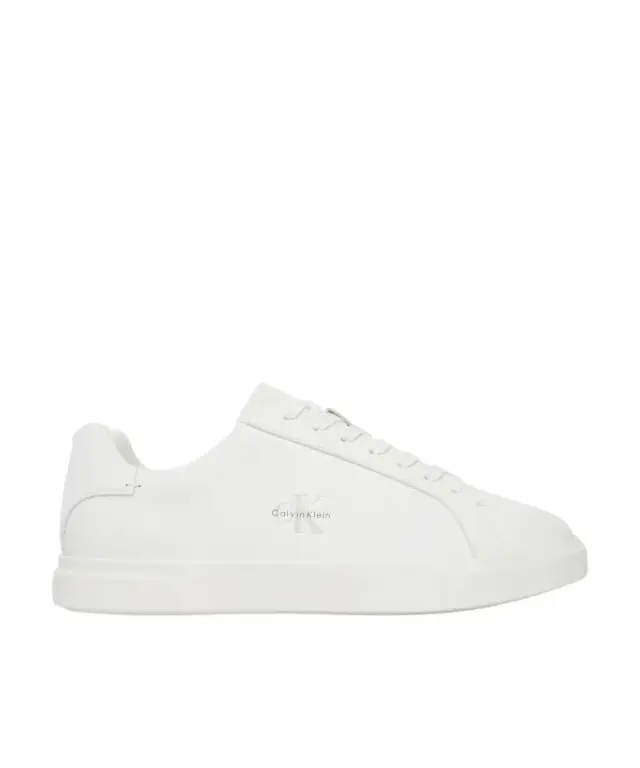 Calvin Klein - Γυναικεία Sneakers Low Pro Cups Lth Ml HW0HW03146-0K4 Λευκό