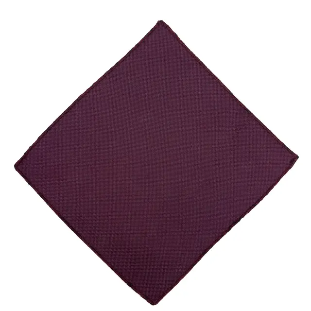 Σκούρο Μπορντό 25*25 cm Oxford Μαντήλι 2