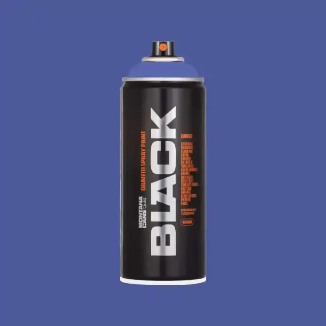 Montana Black Spray Paint 400ml BLK-4340 Irmgard
