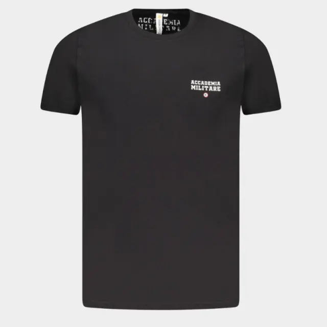 Accademia Militare - Ανδρικό T-shirt Army 1659 Mens Short Sleeve S5S638-5586-002 Μαύρο - 2XL