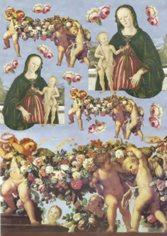 Χαρτί για decoupage 50x70cm Angels and Roses