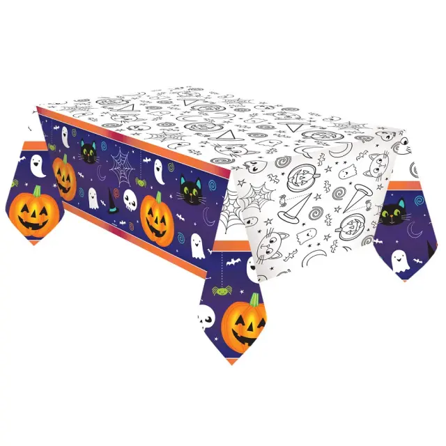 Τραπεζομάντηλο Χάρτινο Hallo-ween / 120 x 180 εκ