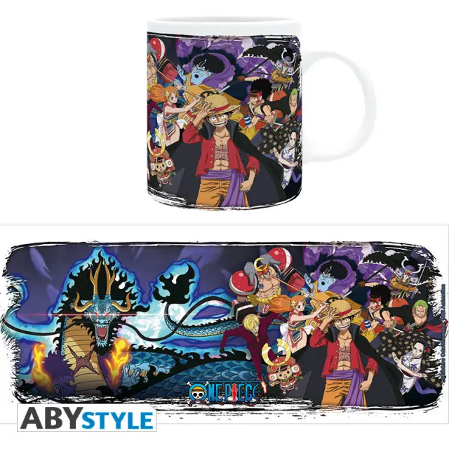 ONE PIECE - Mug - 320 ml - Wano Raid 3