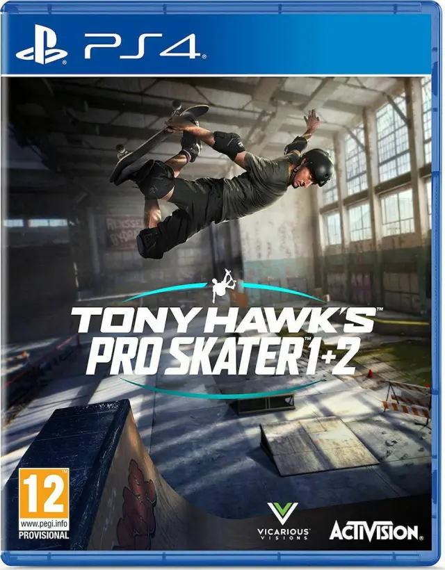 Tony Hawk's Pro Skater 1 + 2 Remastered PS4 Game