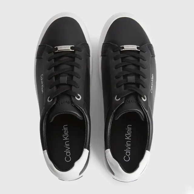 Calvin Klein - Γυναικεία Sneakers Donna HW0HW01406-BEH Μαύρο - 40 3