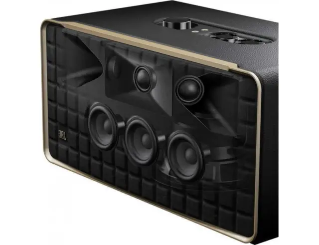 Ρετρό Φορητό Ηχείο JBL Authentics 500 (JBLAUTH500BLKEP) Bluetooth, Wi-Fi, 3.5mm, Ethernet, με virtual Dolby Atmos®, ΜαύροJBLAUTH500BLKEP 3