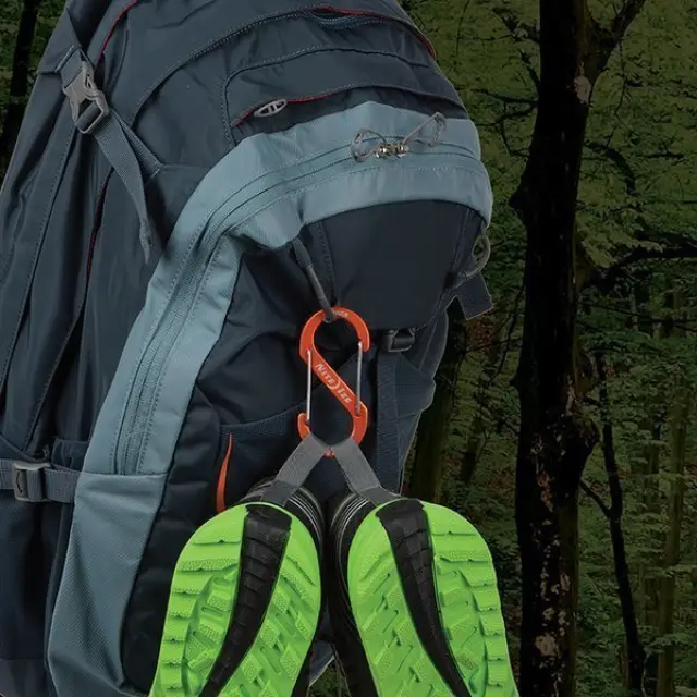 Καραμπινέρ Αντικειμένων NITE IZE S-BINER DUAL CARABINER Μεγ. 3 Πορτοκαλί 2