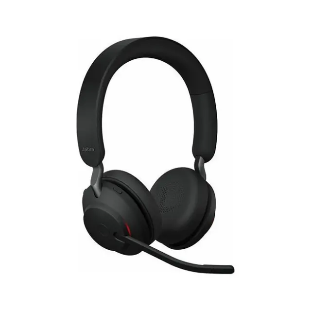 Jabra Multimedia Headset Evolve2 65 UC With Charging Stand Link 380c Black (26599-989-889)