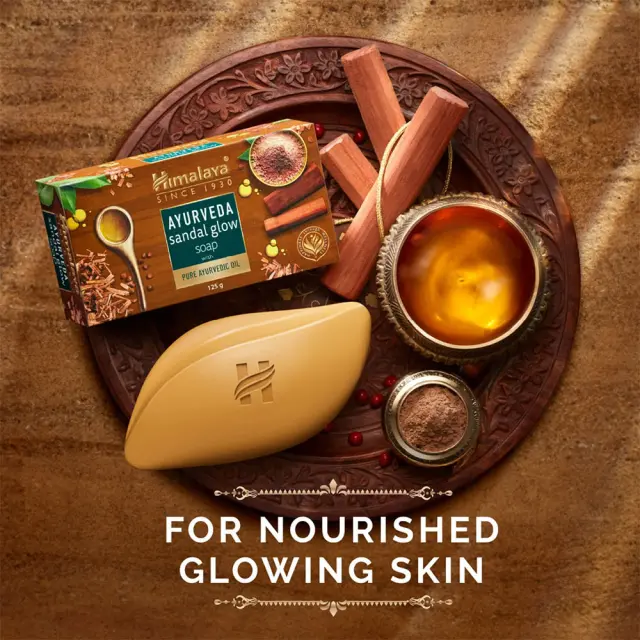 Himalaya Ayurveda Sandal Glow Soap 3
