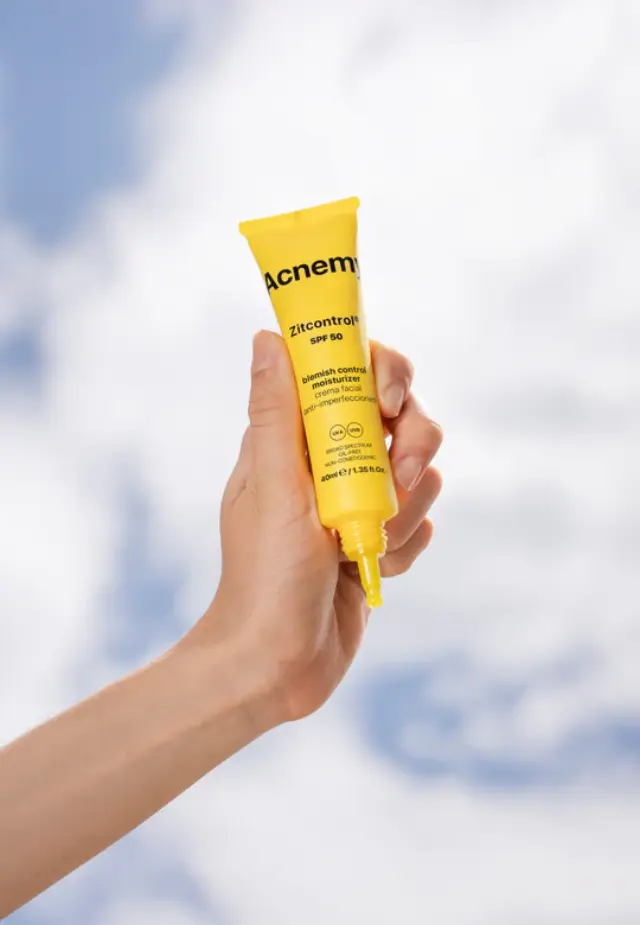 Niche Beauty Lab Acnemy Zitcontrol SPF50 Light Αντηλιακή Κρέμα Προσώπου κατά της Ακμής με Νιασιναμίδη & Ceramides 40ml 3