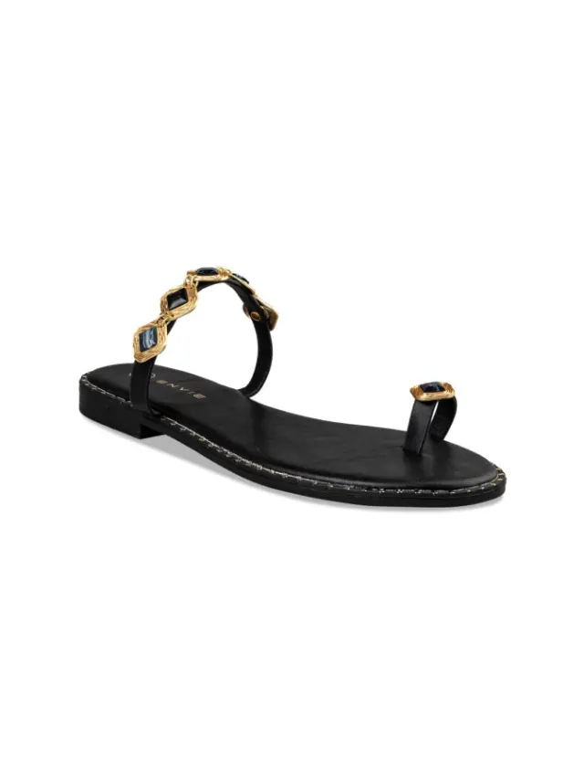 Envie Shoes Γυναικεία Σανδάλια Μαύρα E96-19058-26