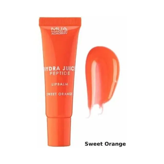 MUA Hydra Juice Peptide Βάλσαμο Χειλιών Sweet Orange 10g 2