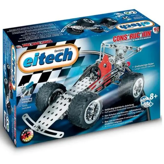 Eitech Εκπαιδευτικό Παιχνίδι Μεταλλική Κατασκευή 'Αγωνιστικό αυτοκίνητο' για 8+ ετών 00092 2