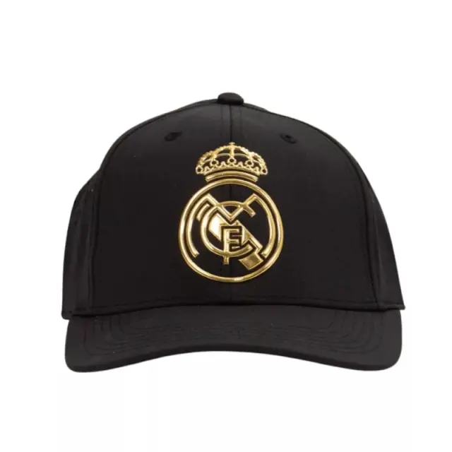 Καπέλο Real Madrid Black and Gold Shield adult hat 3