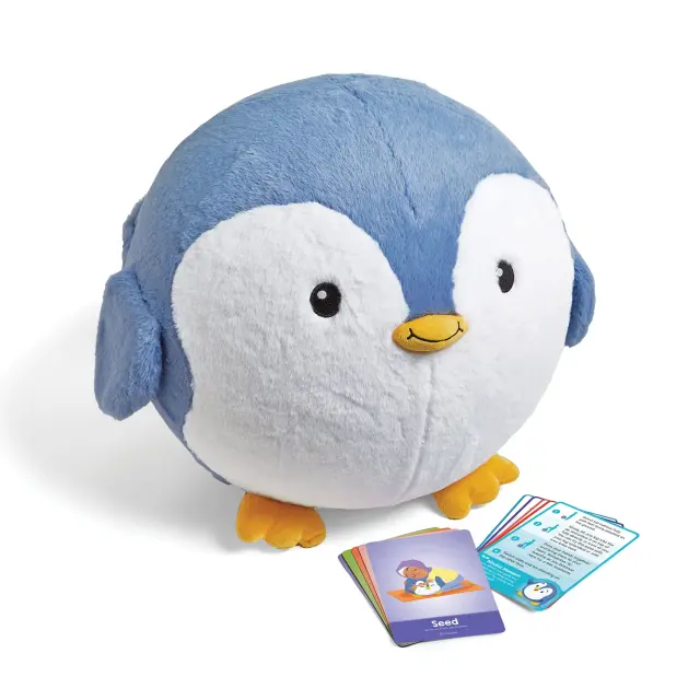 hand2mind Yoga Ball Buddy with BubblePlush - Penguin (3+ ετών) 97697