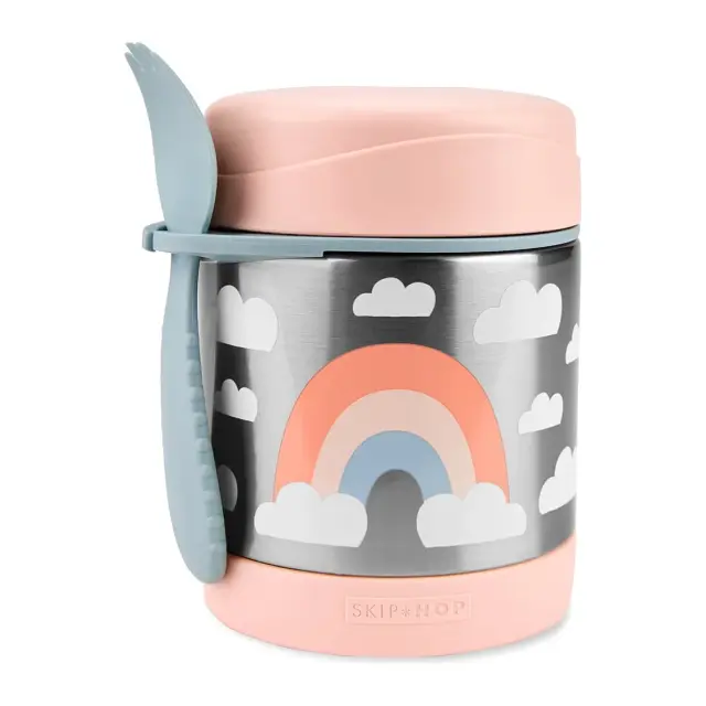 Skip Hop Spark Style Ανοξείδωτος Θερμός Φαγητού 325ml Rainbow Pink