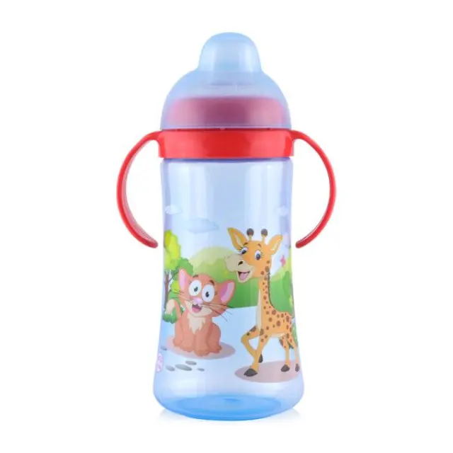 Lorelli Εκπαιδευτικό Κύπελλο με Μαλακό Στόμιο 330ml Blue 10200910001