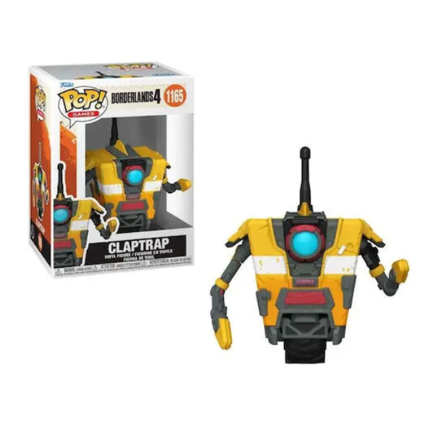 Φιγούρα Funko POP! Games: Borderlands 4 - Claptrap #1165