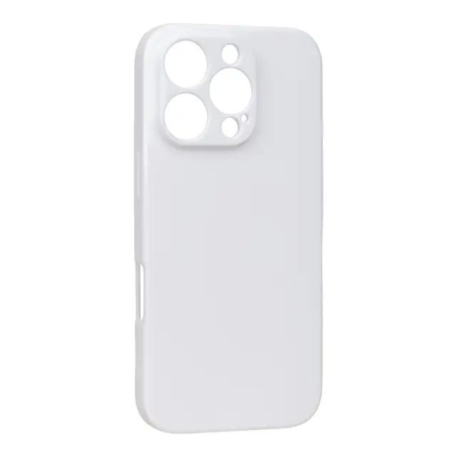 OBAL:ME Glossy Cover for Apple iPhone 16 Pro White 3