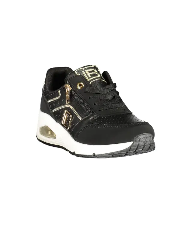 Laura Biagiotti – Γυναικεία Sneakers 9610-BLACK Μαύρο - 40 2