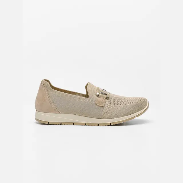 Imac Sneakers Γυναικείο ύφασμα/δέρμα Μπεζ IMA/755980 CREAM