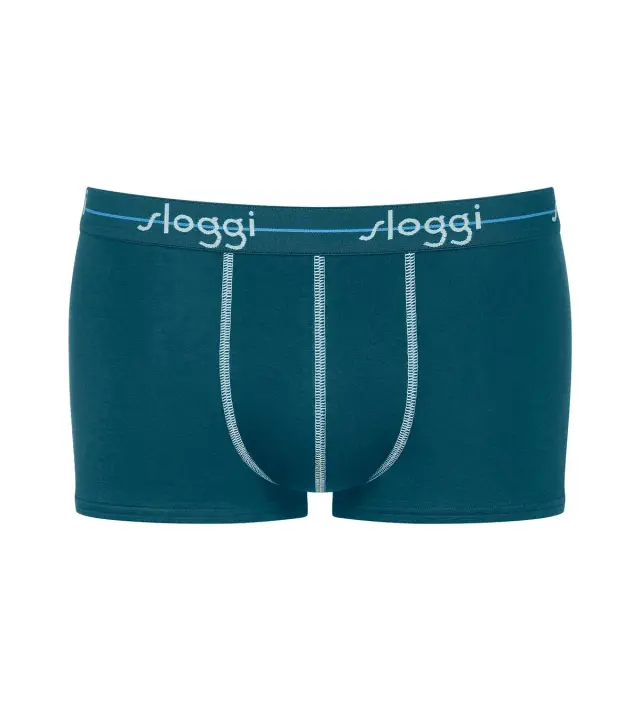 Sloggi Men Μποξεράκια Start Hipster Σιέλ/Πετρόλ 2-Pack 3