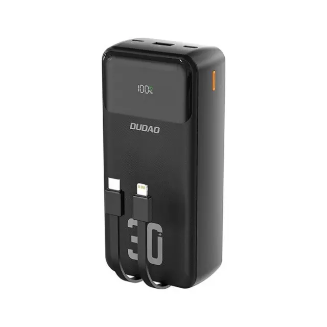 Dudao PowerBank K15MAX 30000mAh PD 22.5W Black