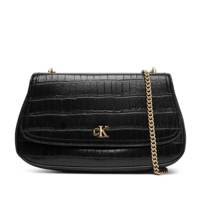 Γυναικεία Τσάντα Ώμου Calvin Klein LV04F3284G-YIH Μαύρη Μαύρο - One Size