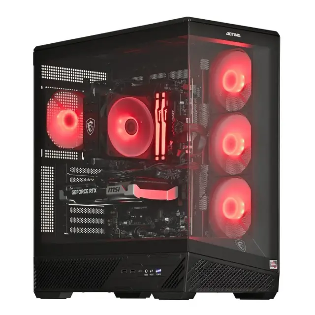 Actina 5901443440314 PC AMD Ryzen™ 5 7500X3D 32 GB DDR5-SDRAM 1 TB SSD NVIDIA GeForce RTX 5060 Ti Midi Tower Black