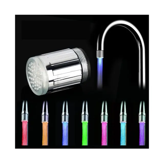 Φωτισμός νερού βρύσης Led - RGB - 518178 2