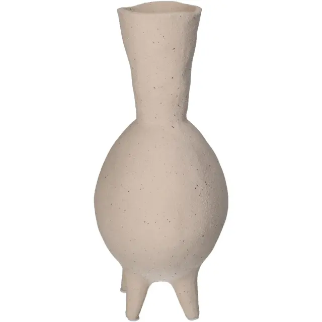 Βάζο Ιβουάρ Κεραμικό 15x11.5x26cm 3