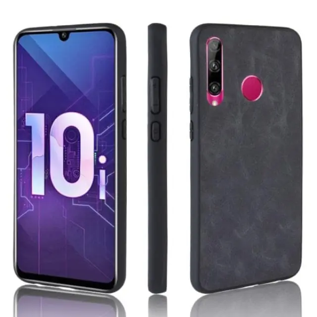 Κάλυμμα Πλάτης Shockproof Sheepskin για Huawei P Smart Plus 2019/ Enjoy 9s Μαύρη OEM