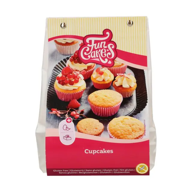 FunCakes Μείγμα για Cupcakes - Χωρίς Γλουτένη - 500γρ.