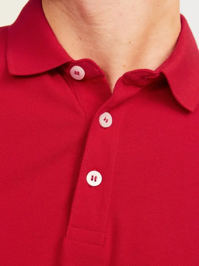 JJEPAULOS POLO SS NOOS True Red 3