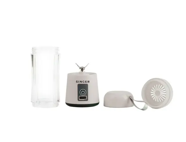 Φορητό blender Singer (PB 138 WHITE) με ισχύ 100W, χωρητικότητα 380ml - ΆσπροPB 138 WHITE 2