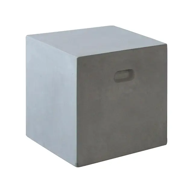 Σκαμπό CONCRETE Γκρι Τσιμέντο 37x37x40cm