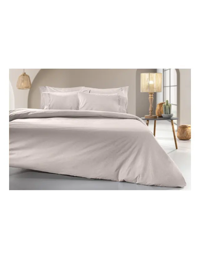 Παπλωματοθήκη Υπέρδιπλη Guy Laroche Color Plus Perla 225x245